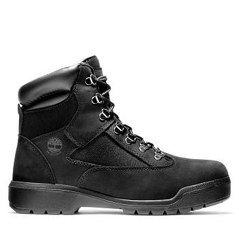 Timberland 6-Inch Field - Cierne Nepremokave Topanky Panske, T0008SK